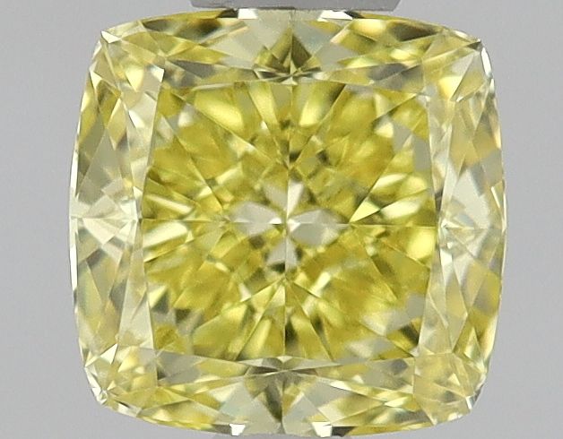 Diament 0.45 ct Fancy Intense Yellow/IF