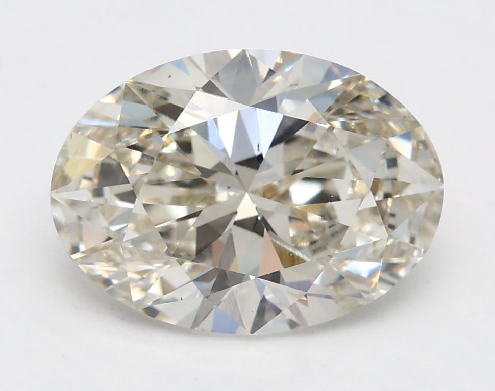 2.10 ct. oval Lab Grown Diamond front image