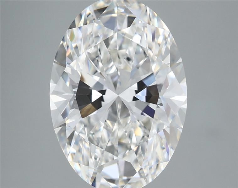 4.08 ct. oval Lab Grown Diamond front image