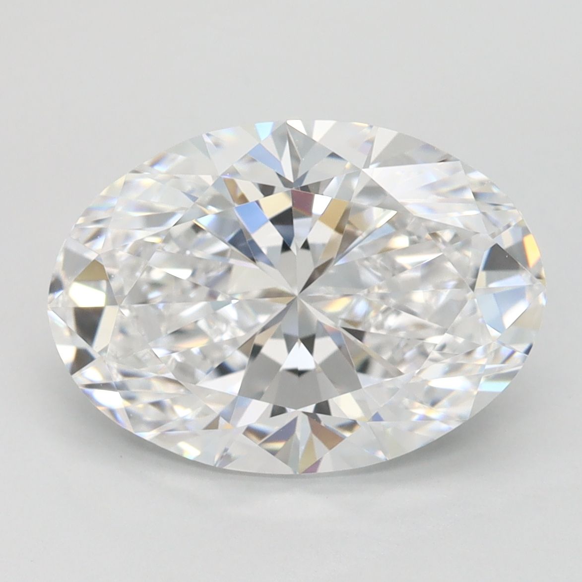 3.35 ct. oval Lab Grown Diamond front image