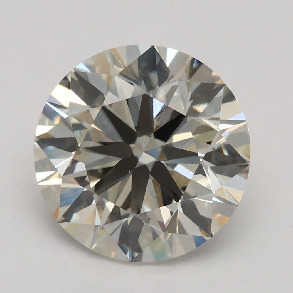 2.70 ct. round Lab Grown Diamond front image