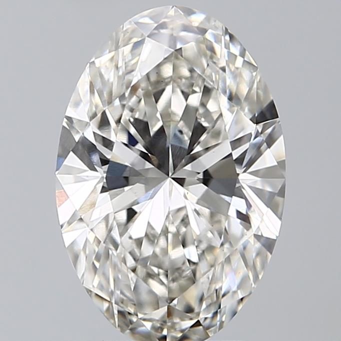 3.09 ct. oval Lab Grown Diamond front image
