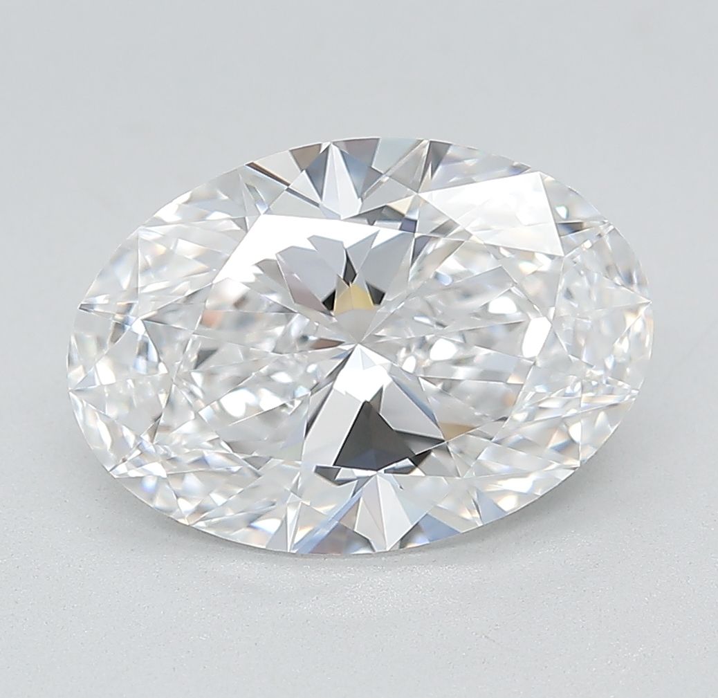 3.52 ct. oval Lab Grown Diamond front image