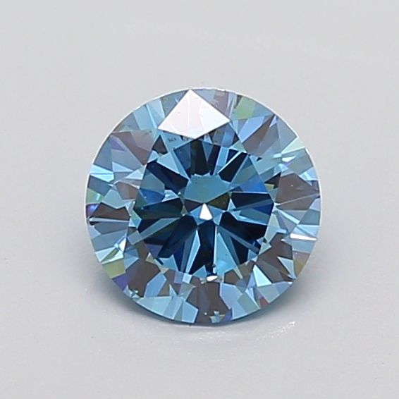 1.09 CT Fancy Vivid Green ROUND