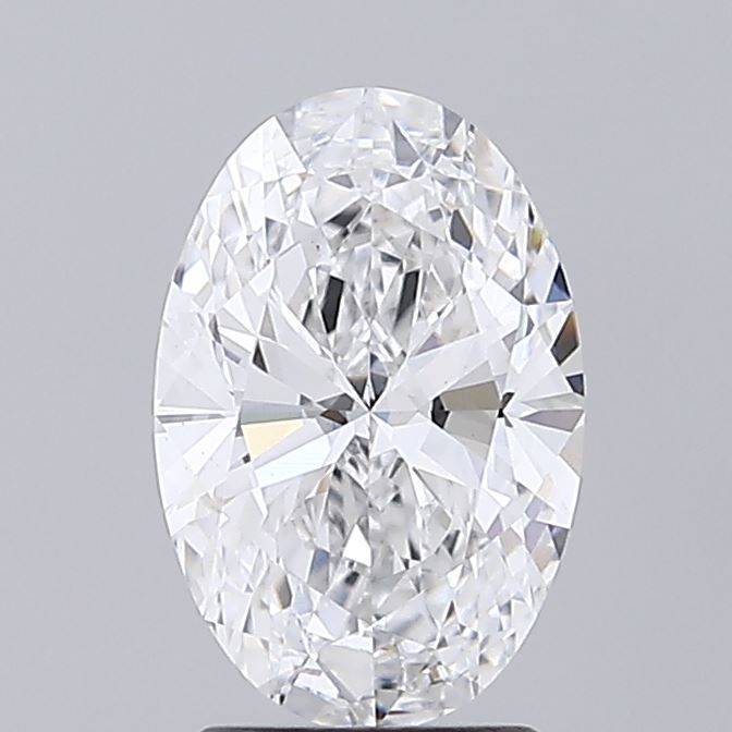 2.07 ct. oval Lab Grown Diamond front image