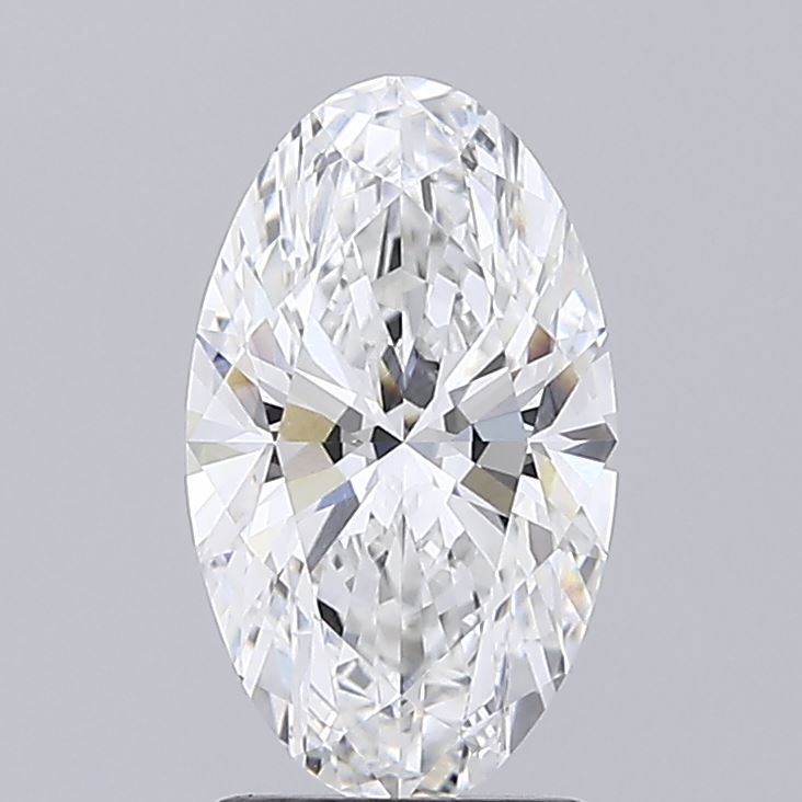 2.02 ct. oval Lab Grown Diamond front image
