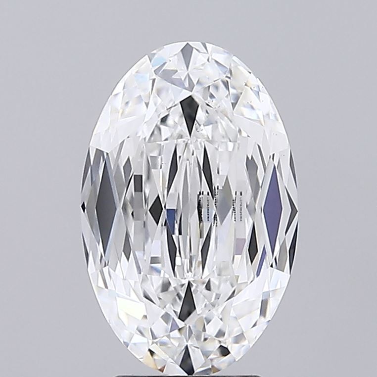 3.86 ct. oval Lab Grown Diamond front image