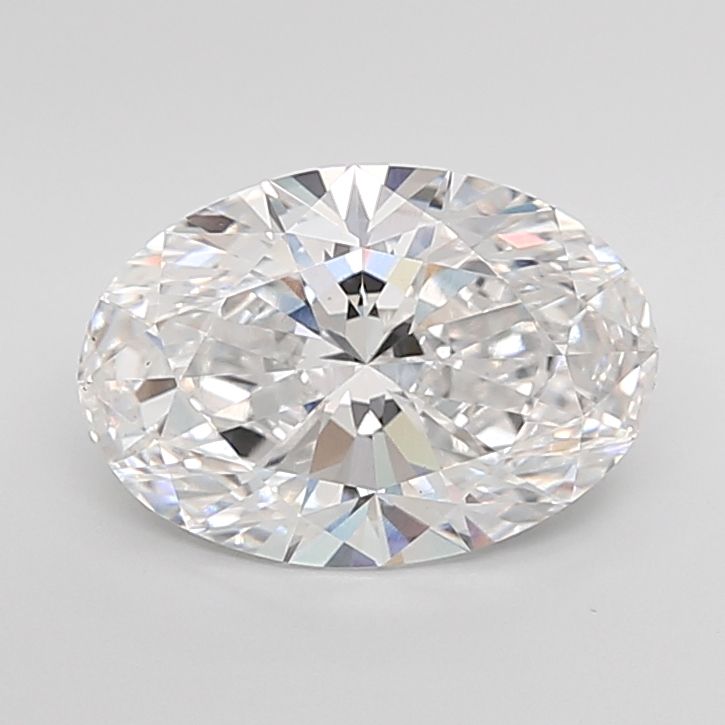 3.58 ct. oval Lab Grown Diamond front image