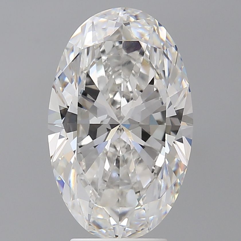4.57 ct. oval Lab Grown Diamond front image