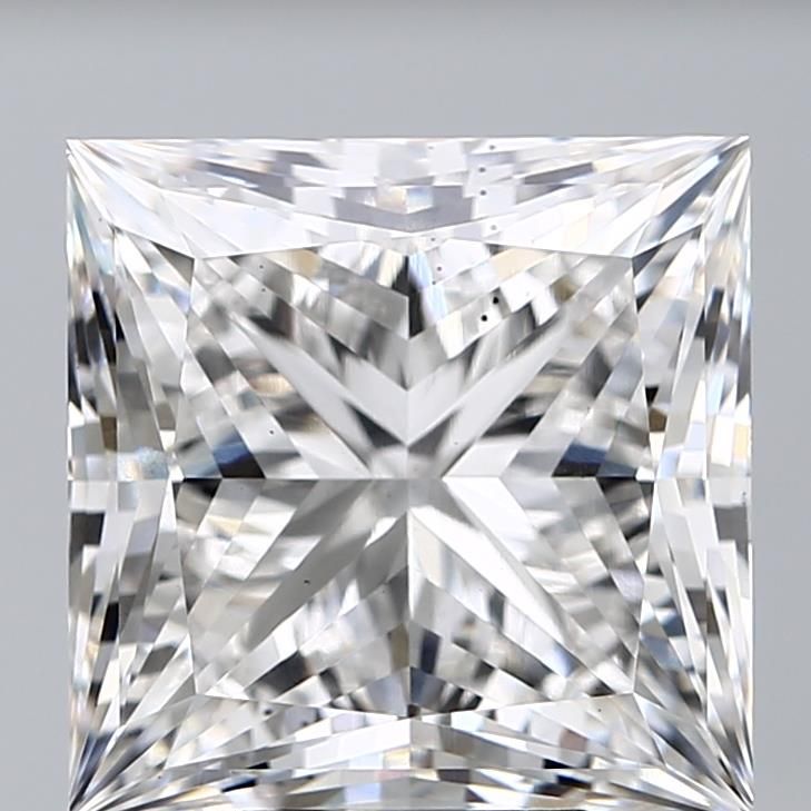 8.18 ct. princess Lab Grown Diamond front image