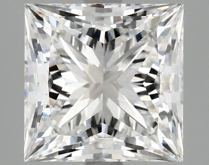3.02 ct. princess Lab Grown Diamond front image