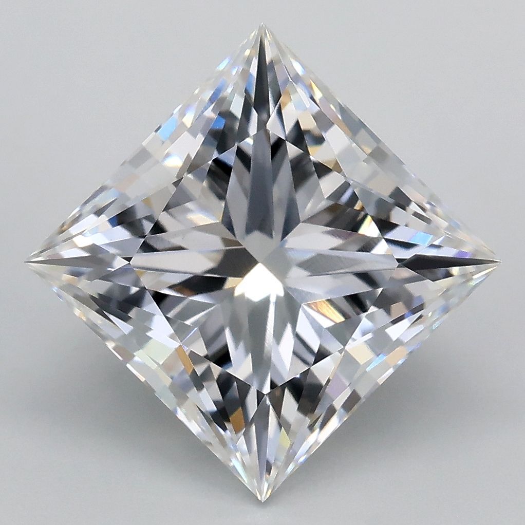 4.09 ct. princess Lab Grown Diamond front image