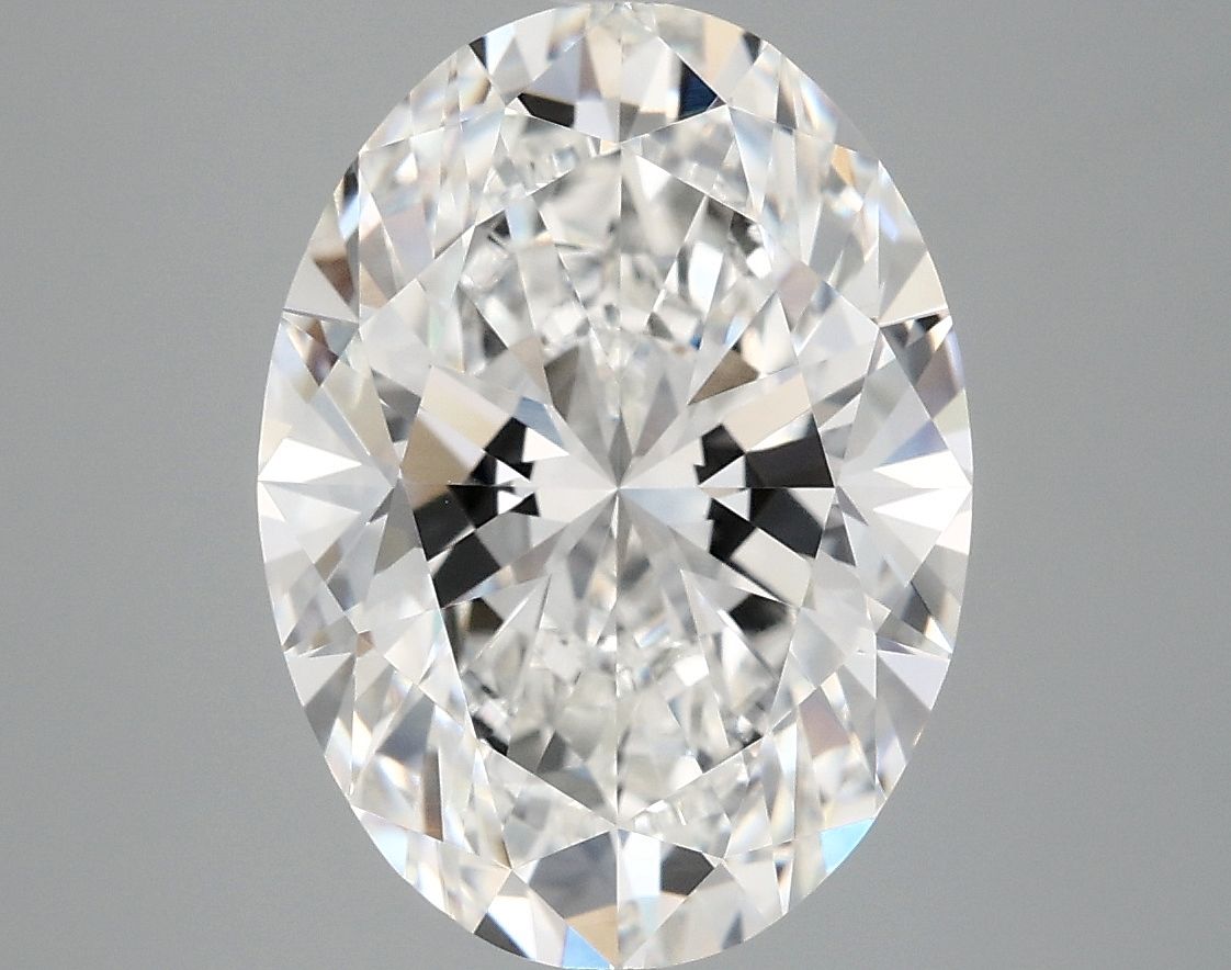 5.09 ct. oval Lab Grown Diamond front image