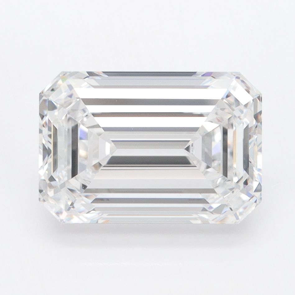 3.04 ct. emerald Lab Grown Diamond front image