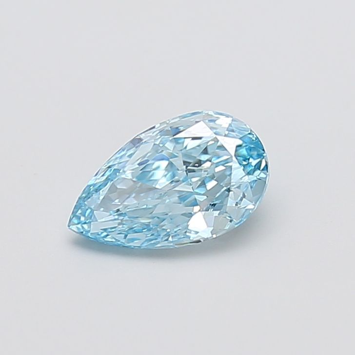 1.23 CT Fancy Vivid Blue PEAR