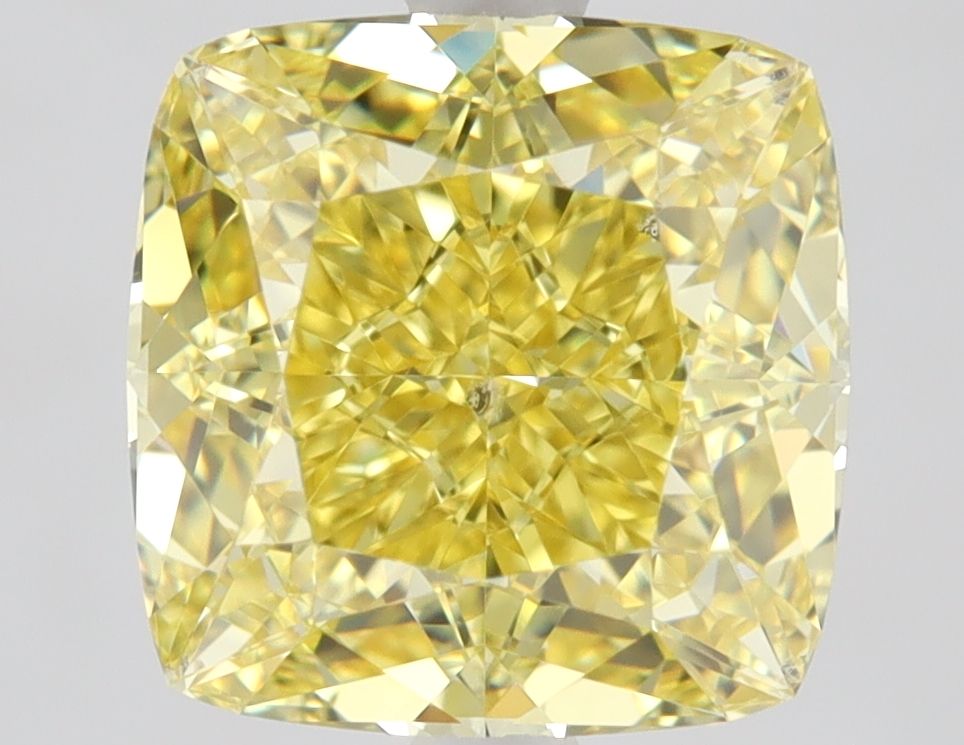 Diament 2.5 ct Fancy Intense Yellow/SI1