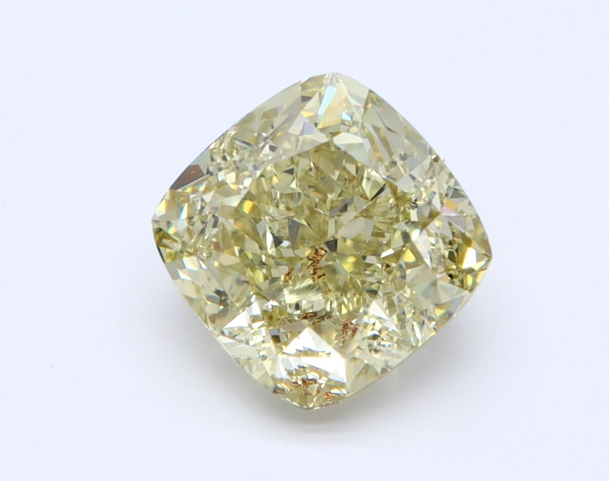 Diament 2.1 ct Fancy Brownish Greenish Yellow/SI1