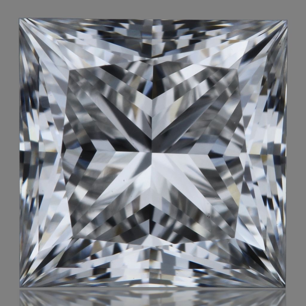 1.76 ct. princess Lab Grown Diamond front image