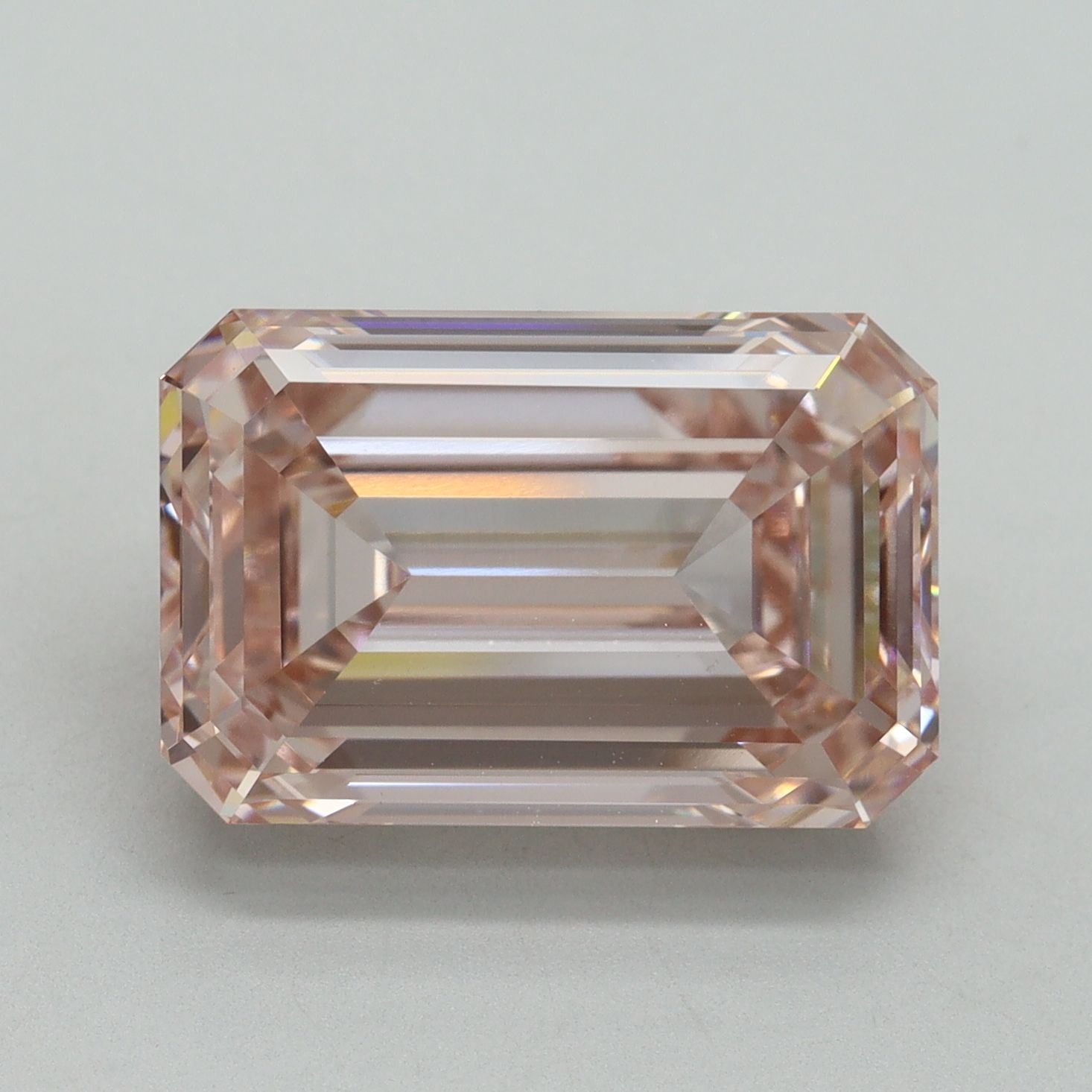8.02 ct. emerald Lab Grown Diamond front image