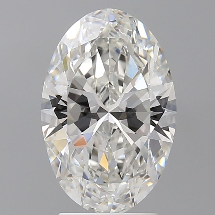 3.09 ct. oval Lab Grown Diamond front image