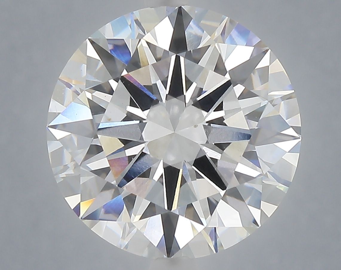 7.04 ct. round Lab Grown Diamond front image