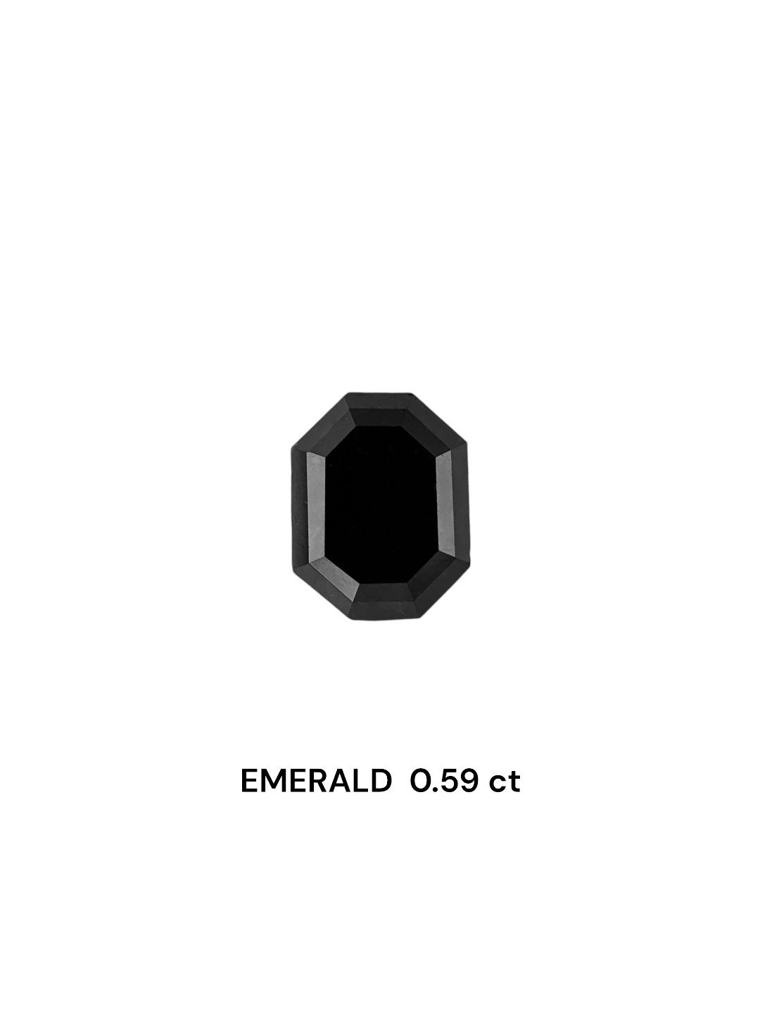 Diament 0.59 ct Fancy Black/VVS2
