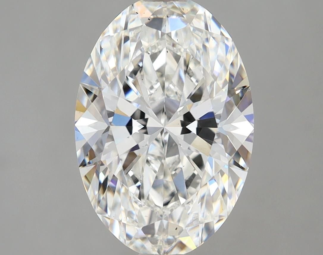 3.23 ct. oval Lab Grown Diamond front image