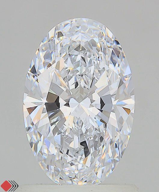 1.18 ct. oval Lab Grown Diamond front image