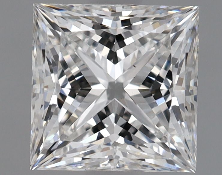1.40 ct. princess Lab Grown Diamond front image