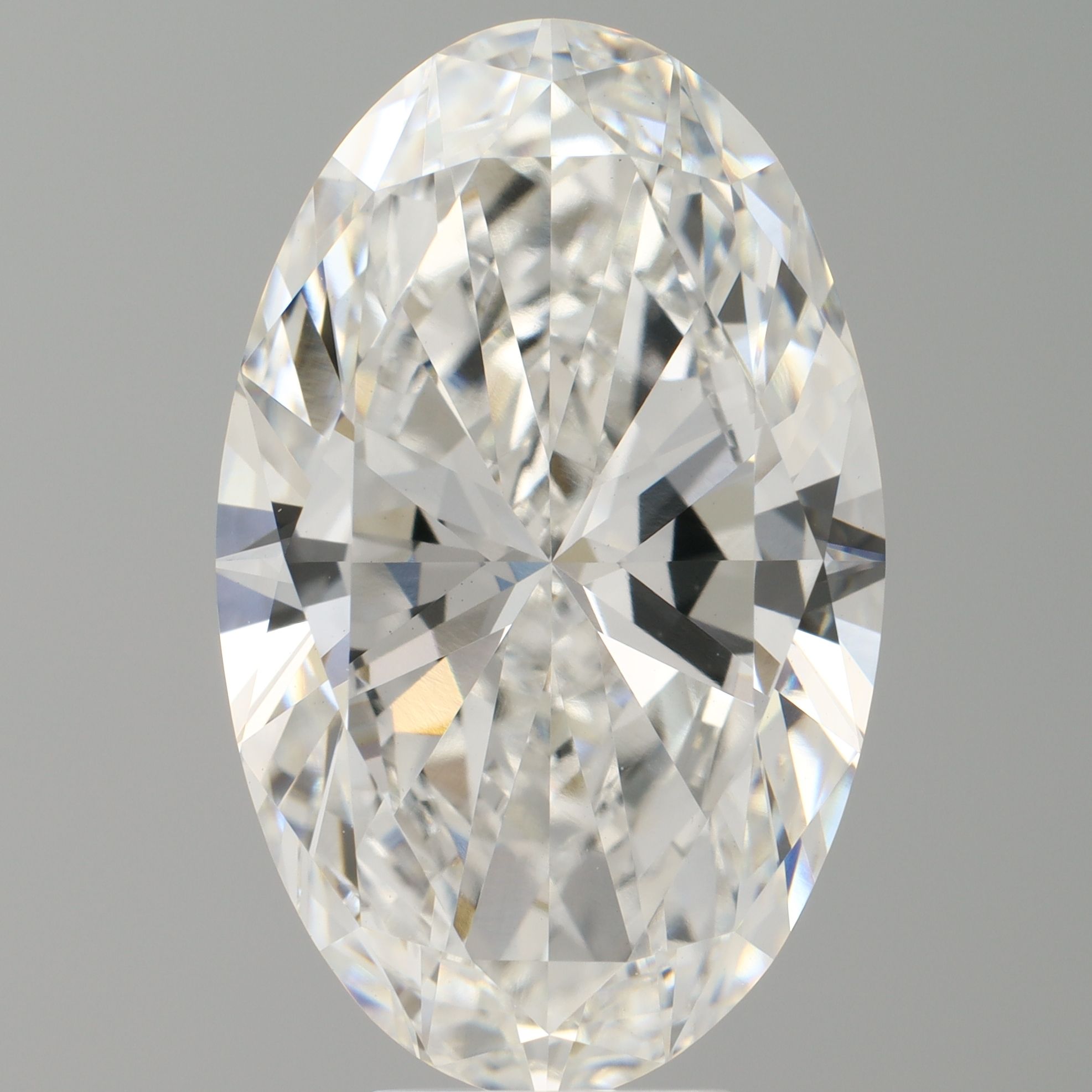 8.05 ct. oval Lab Grown Diamond front image