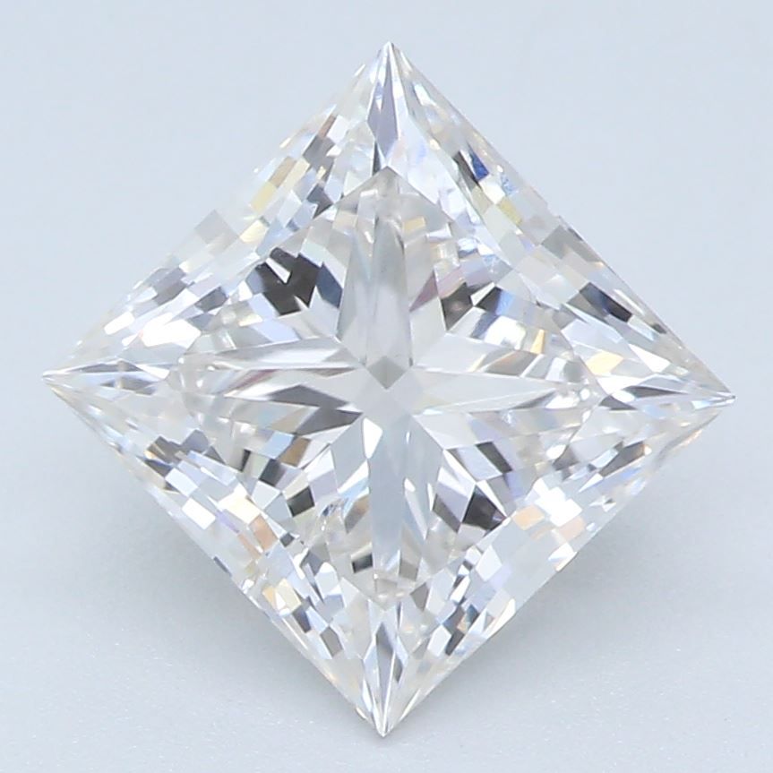 1.53 ct. princess Lab Grown Diamond front image