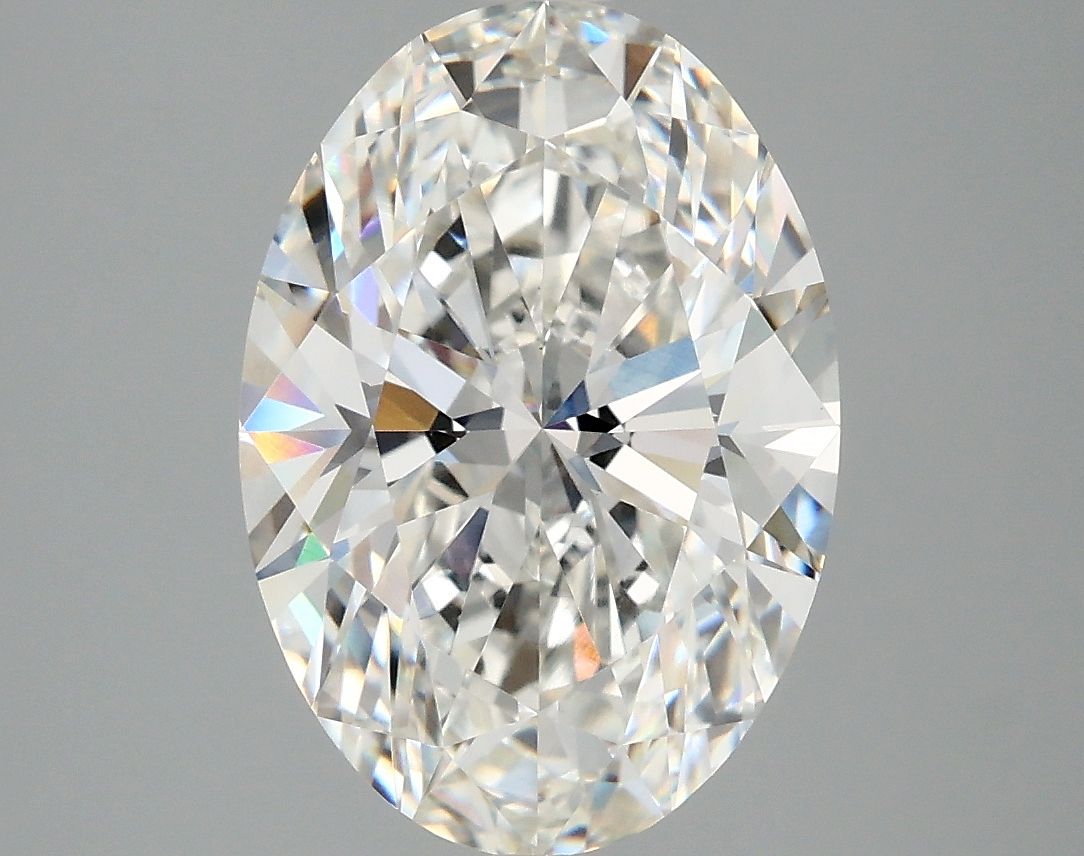 3.87 ct. oval Lab Grown Diamond front image