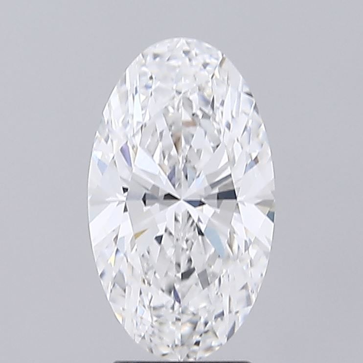 3.01 ct. oval Lab Grown Diamond front image