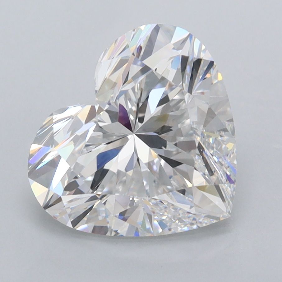 3.01 carat d FL EX Cut IGI heart diamond