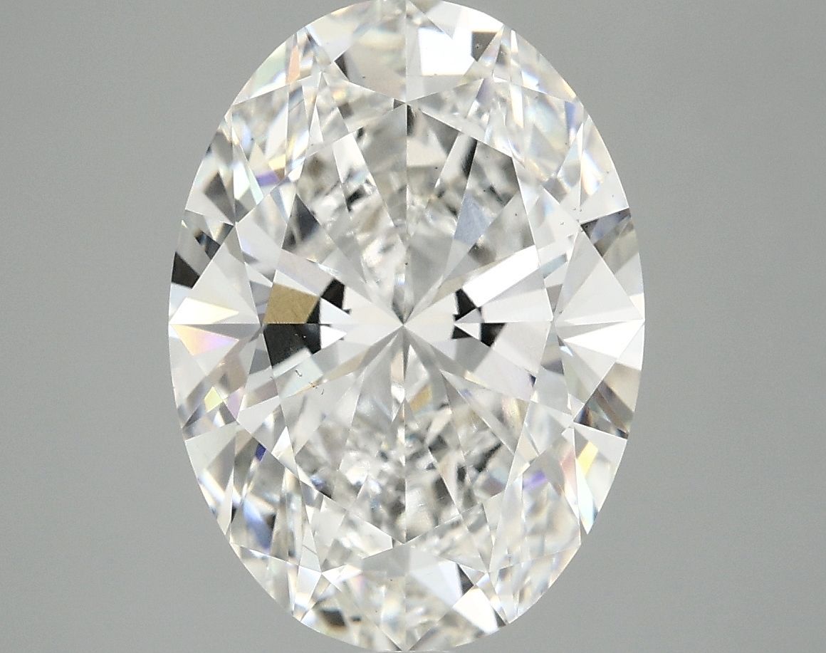 5.01 ct. oval Lab Grown Diamond front image