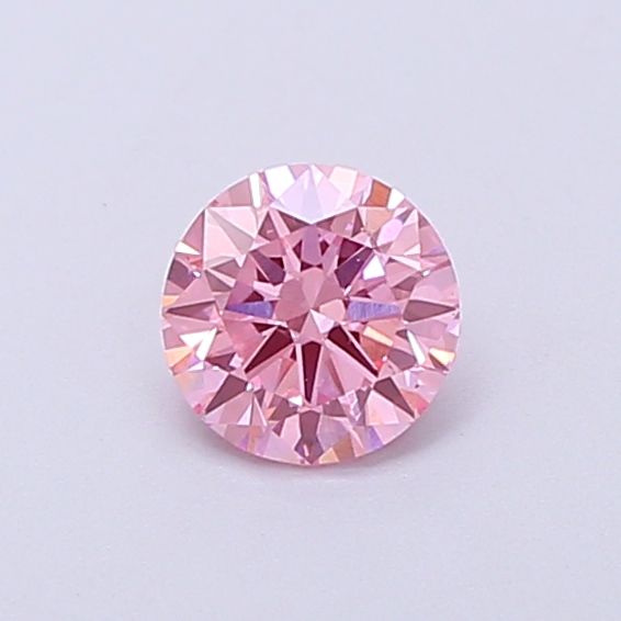 0.39 CT Fancy Vivid Pink ROUND