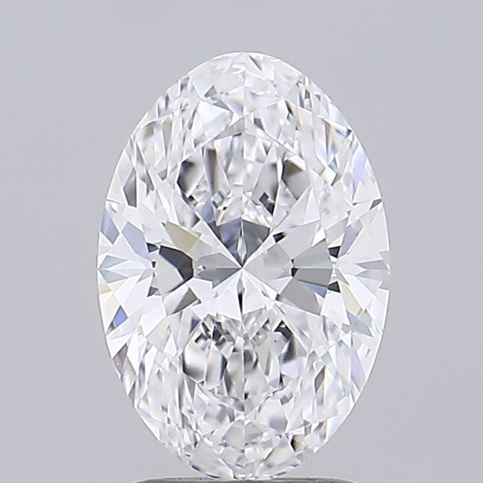 2.01 ct. oval Lab Grown Diamond front image