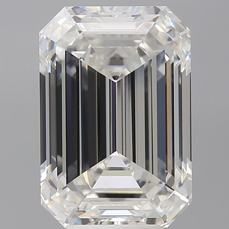 6.58 ct. emerald Lab Grown Diamond front image