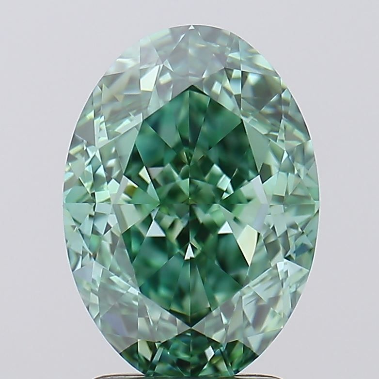 3.06 ct. oval Lab Grown Diamond front image