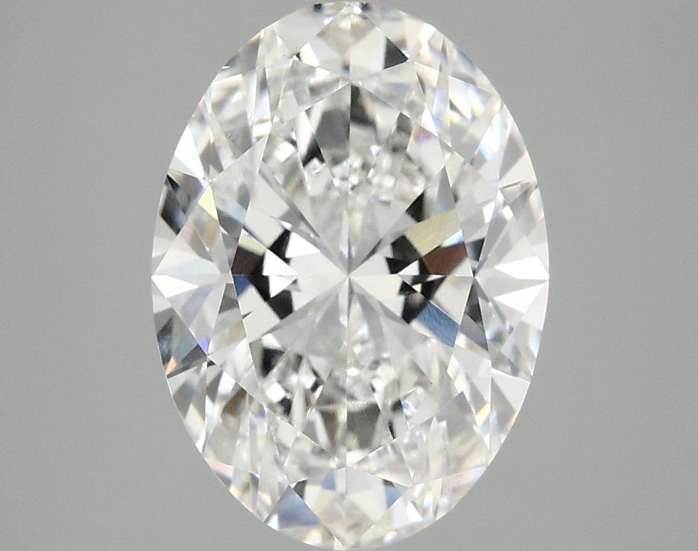 3.10 ct. oval Lab Grown Diamond front image