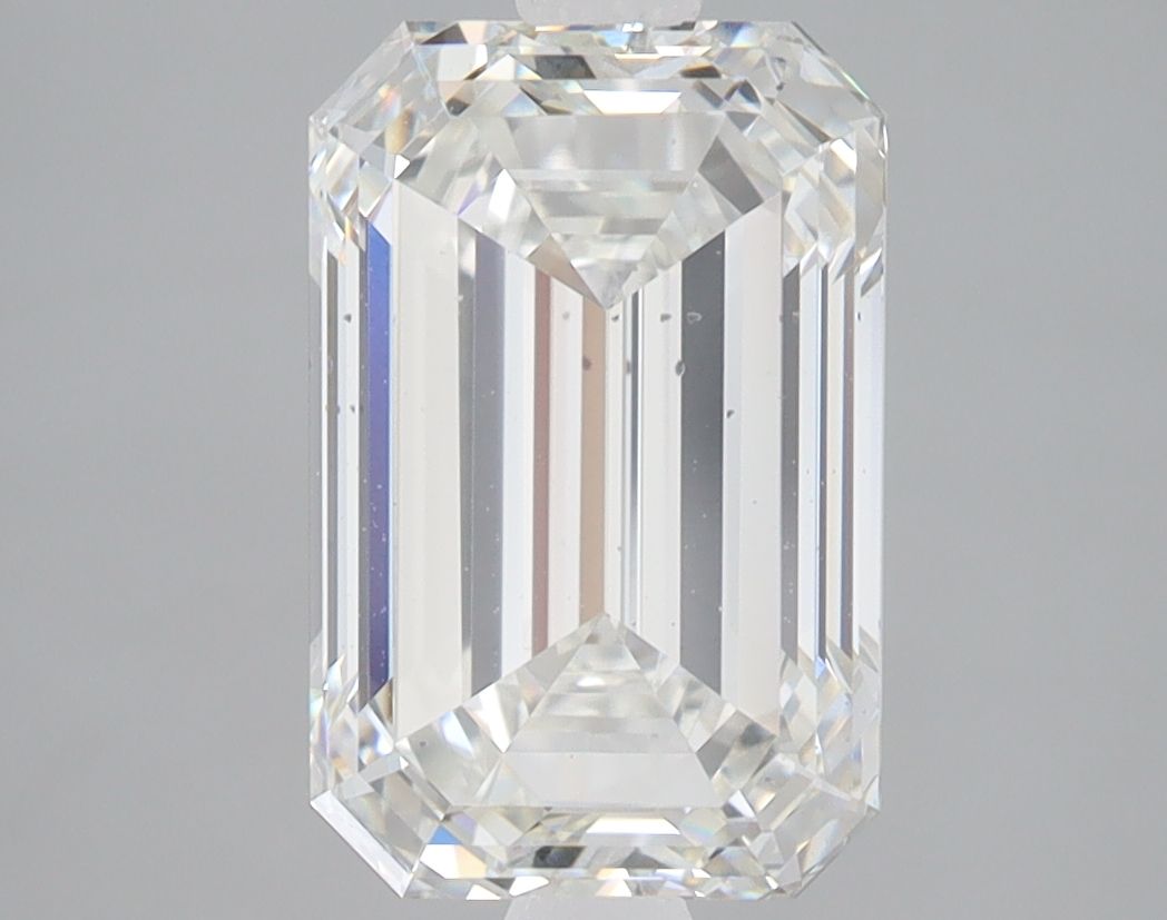 3.77 ct. emerald Lab Grown Diamond front image