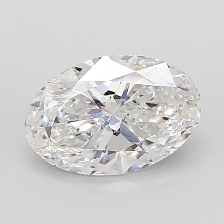 8.09 ct. oval Lab Grown Diamond front image