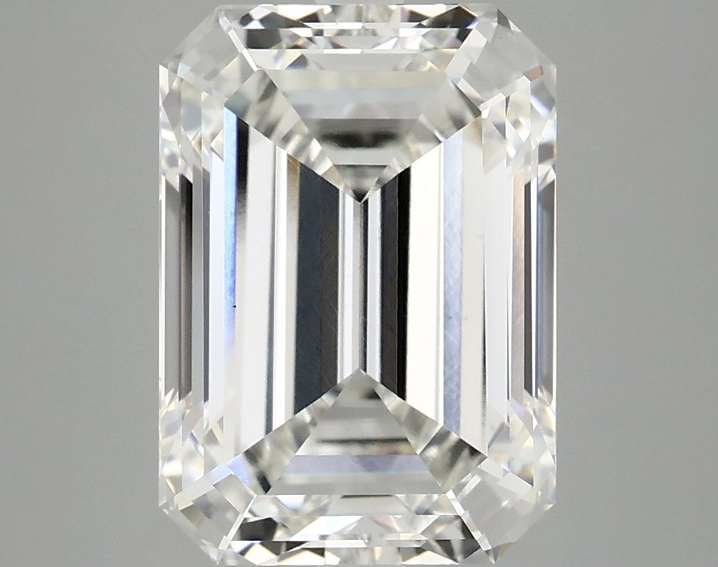 5.04 ct. emerald Lab Grown Diamond front image