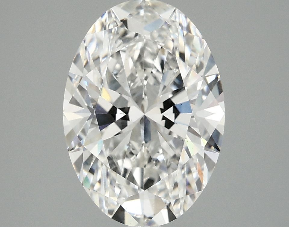 3.07 ct. oval Lab Grown Diamond front image