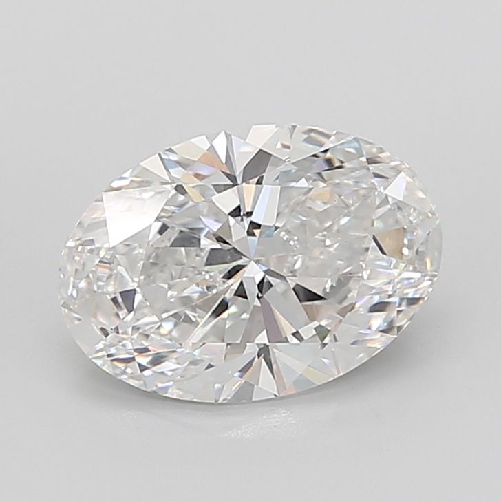 6.01 ct. oval Lab Grown Diamond front image