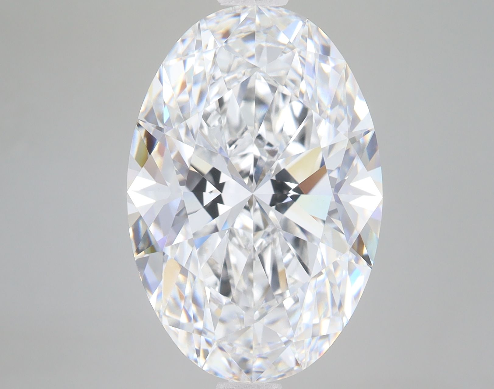 9.09 ct. oval Lab Grown Diamond front image