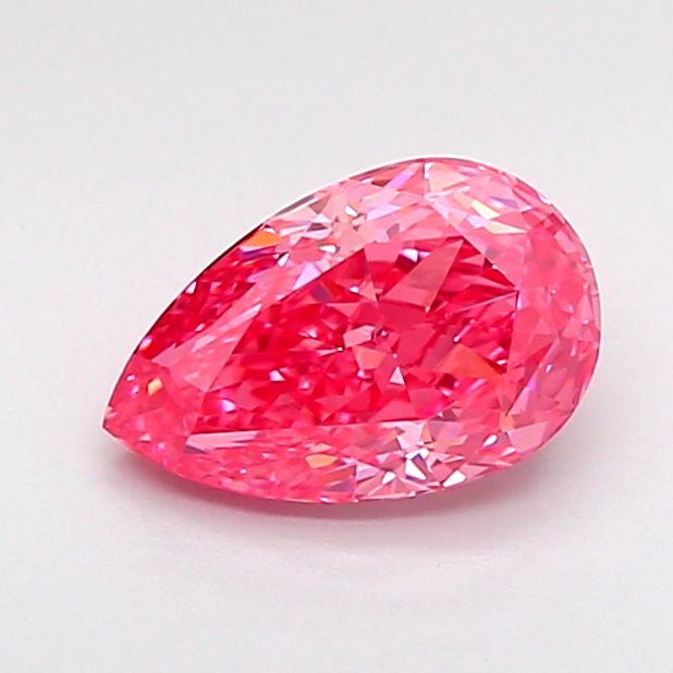 1.0 CT Fancy Vivid Pink PEAR