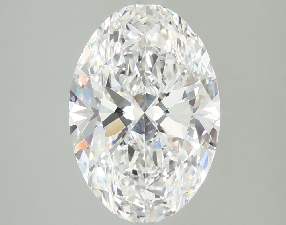 3.57 ct. oval Lab Grown Diamond front image
