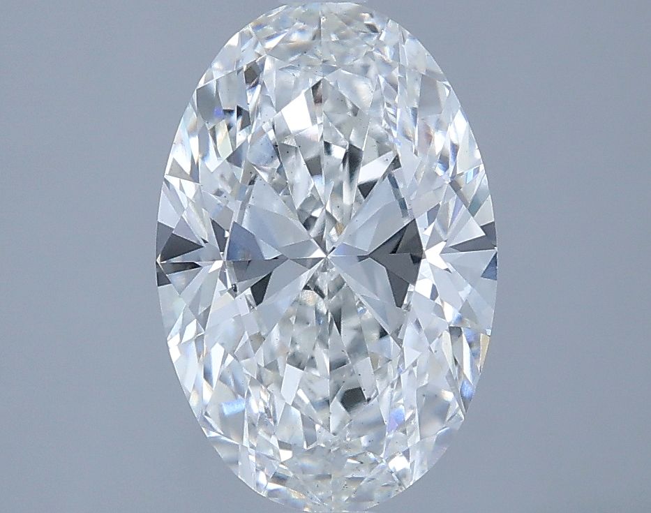 2.45 ct. oval Lab Grown Diamond front image
