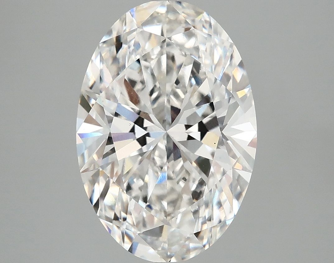 4.07 ct. oval Lab Grown Diamond front image